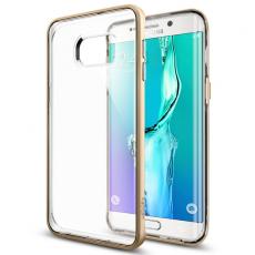 Spigen - SPIGEN Neo Hybrid Crystal Skal till Samsung Galaxy S6 Edge Plus - Gold
