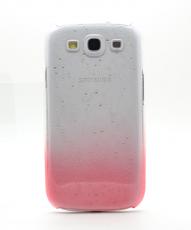 A-One Brand - Raindrop Baksideskal tillSamsung Galaxy S3 i9300 (Rosa)