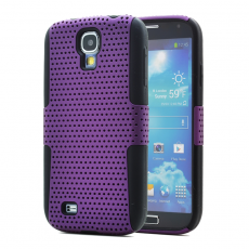 A-One Brand - Mesh Combo Skal till Samsung Galaxy S4 i9500 (Lila)