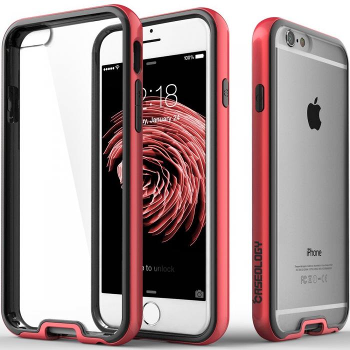 Caseology - Caseology Fusion Bumper Skal till Apple iPhone 6 / 6S - Rd