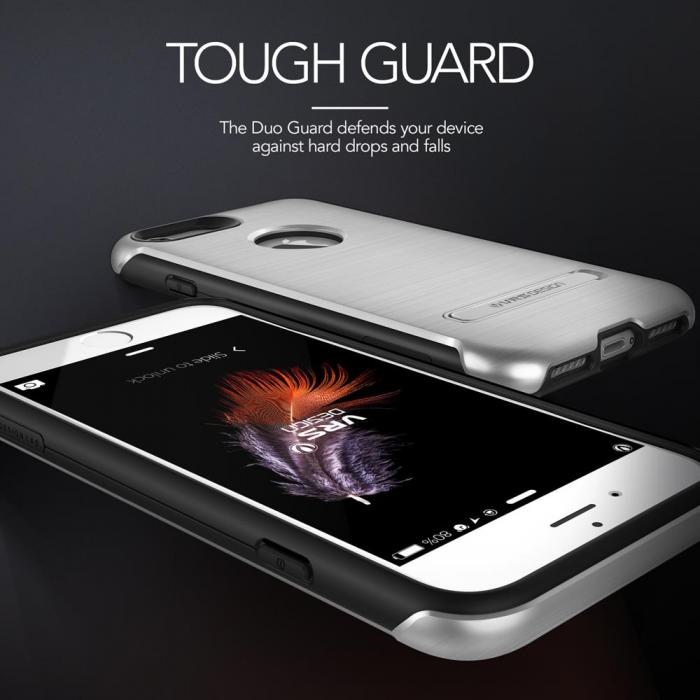 UTGATT5 - Verus Duo Guard Skal till Apple iPhone 7/8/SE 2020 - Silver