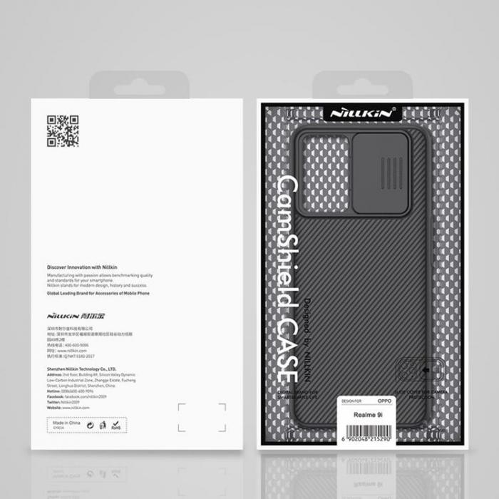 UTGATT1 - Nillkin Camshield Skal Realme 9 Pro / OnePlus Nord CE 2 Lite - Svart