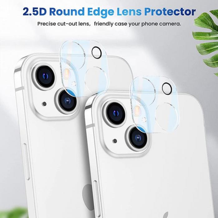 A-One Brand - [2-Pack] Kameralinsskydd i Hrdat Glas iPhone 13 Mini/13