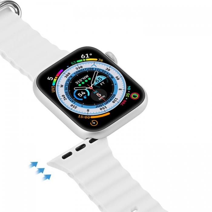 Dux Ducis - Dux Ducis Apple Watch Ultra/SE/8/7/6/5/4 Band (49/45/44/42mm) Ocean - Vit