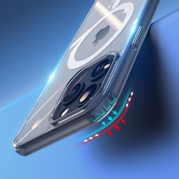 Dux Ducis - Dux Ducis iPhone 15 Pro Mobilskal Magsafe Clin - Clear