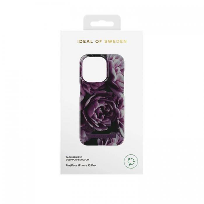 iDeal of Sweden - iDeal of Sweden iPhone 15 Pro Max Mobilskal - Djup Lila Bloom