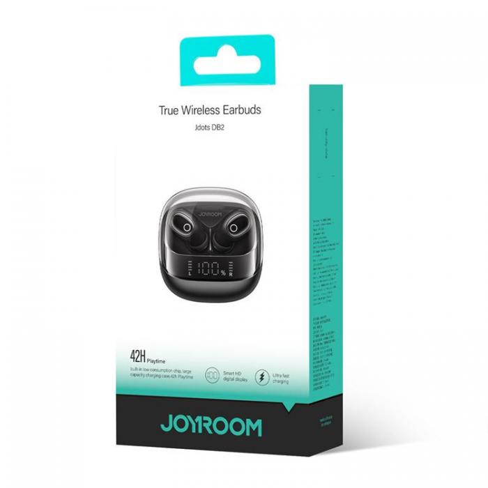 Joyroom - Joyroom TWS Bluetooth 5.3 Trdlsa Hrlurar Jdots - Svart