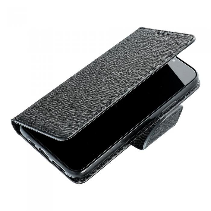 A-One Brand - Redmi 9C/9C NFC Plnboksfodral Fancy Eco Lder - Svart