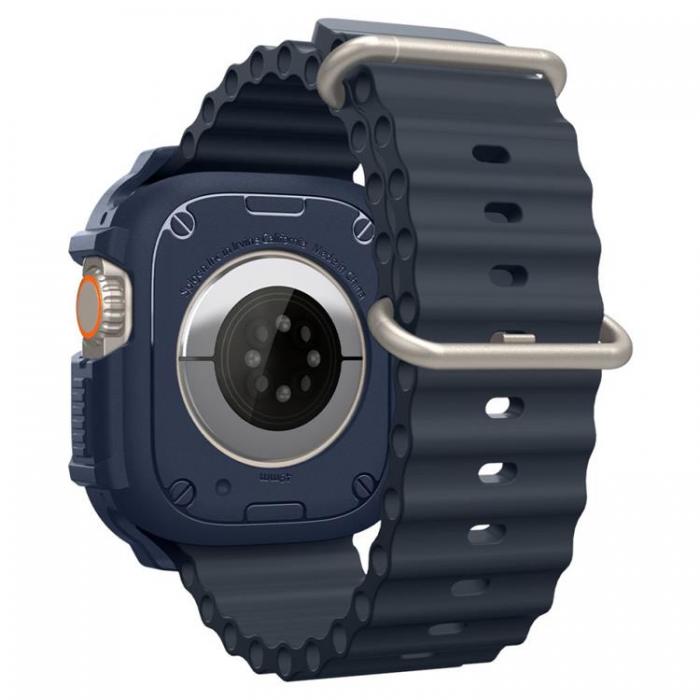 Spigen - Spigen Apple Watch Ultra 1/2 (49mm) Skal Rugged Armor - Bl