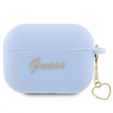 Guess - Guess Airpods Pro 2 Skal Charm Heart Collection - Blå