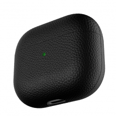 KeyBudz - PodSkinz Airpods 3 Skal Artisan Series Läder - Svart