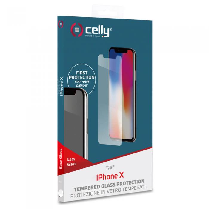 UTGATT5 - Celly Skrmskydd iPhone 11 Pro/XS/X Hrdat glas