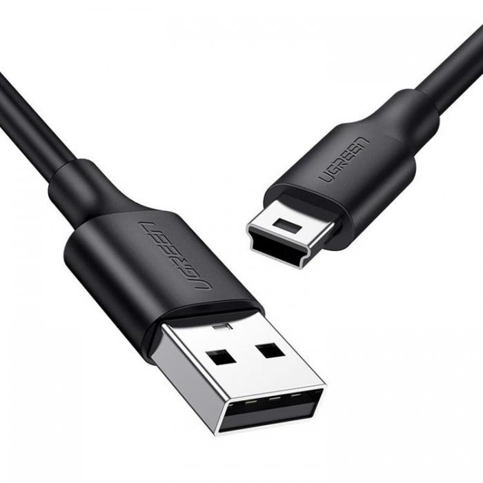 Ugreen - Ugreen USB Till Mini USB Kabel 3m - Svart