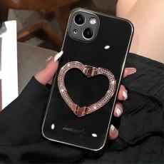 A-One Brand - iPhone 14 Plus Skal Heart Kickstand - Svart