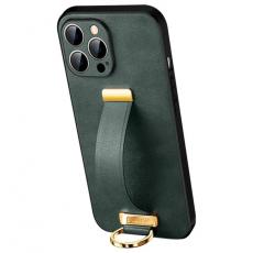 SULADA - SULADA iPhone 14 Pro Mobilskal Kickstand med Wristband - Grön