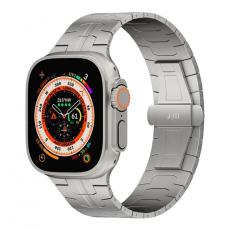 Just Mobile - Just Mobile Apple Watch Ultra 1/2 (49mm) Armband Titan - Silver