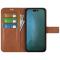 A-One Brand - Flip Folio iPhone 14 Plus Plnboksfodral - Brun
