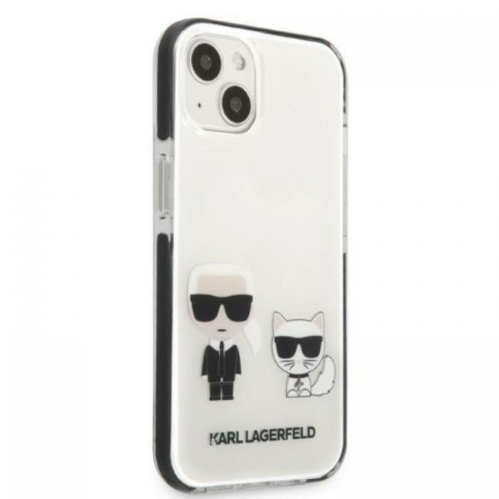 KARL LAGERFELD - Karl Lagerfeld iPhone 13 Skal Karl & Choupette - Vit