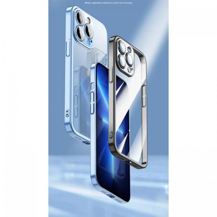 X-Level - X-Level iPhone 15 Pro Max Mobilskal med Linsskydd - Lila