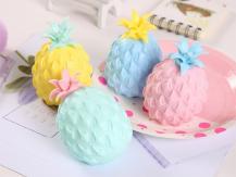 Fidget Toys - Squishy Ananas - Klämleksak Stressboll - 1 st