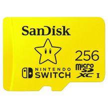 Sandisk&#8233;SANDISK Minneskort MicroSDXC för Nintendo Switch 256GB UHS-I,100/90&#8233;