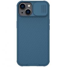 Nillkin - Nillkin iPhone 14 Skal Magsafe CamShield Pro Series - Blå