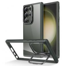 ESR - ESR Galaxy S23 Ultra Mobilskal Classic Kickstand - Grön/Clear
