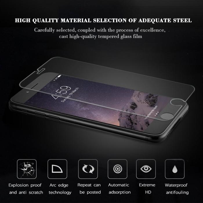 A-One Brand - 0.26 mm Anti-Explosion Hrdat Glas Skrmskydd till iPhone 8/7/6S/6 Plus
