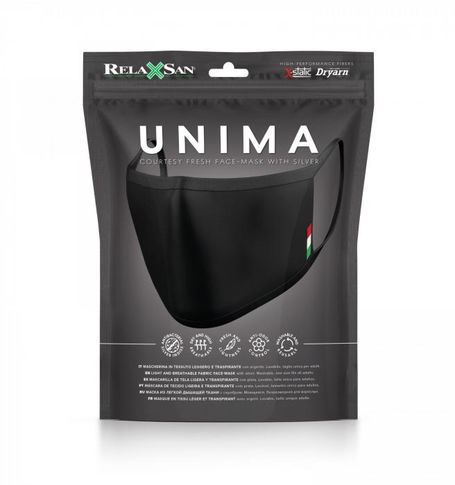 UTGATT5 - UNIMA Fresh Mask - Ansiktsmask/Munskydd i textil Svart