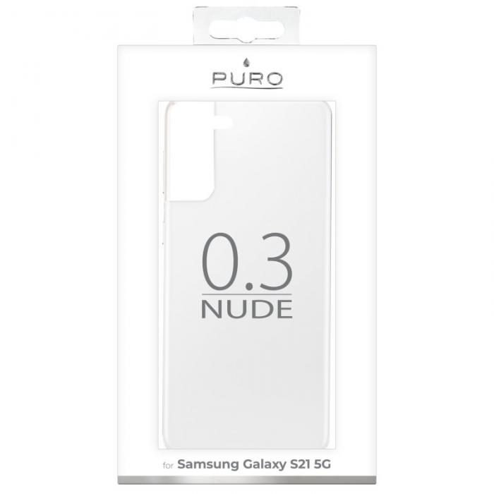 UTGATT1 - Puro Skal Samsung Galaxy S21 0,3 Nude Transparent