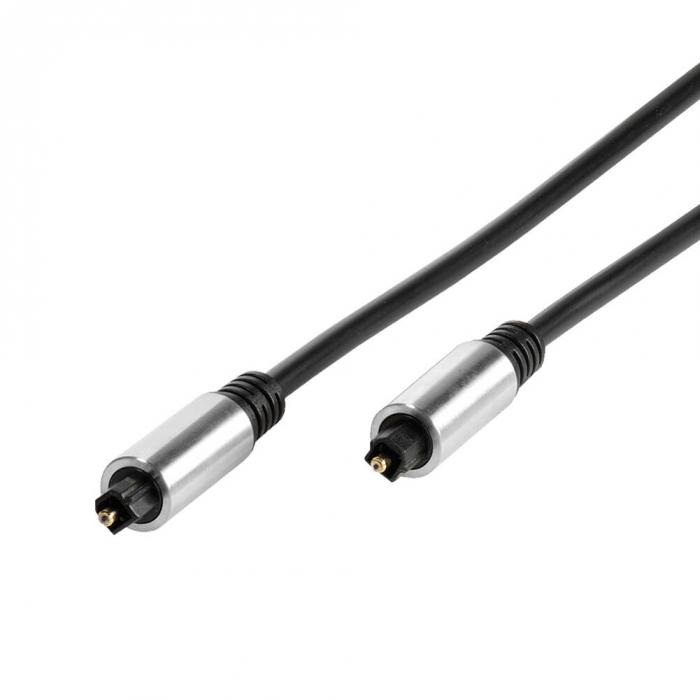 UTGATT1 - Vivanco Toslink kabel, PREMIUM, 1.2m - Svart