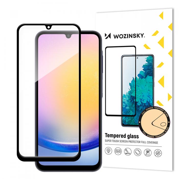 Wozinsky - Wozinsky Galaxy A25 Hrdat Glas Skrmskydd - Svart