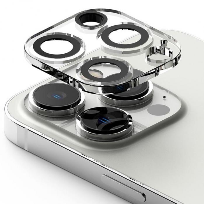 Ringke - Ringke iPhone 14 Pro/Pro Max Kameralinsskydd i Hrdat Glas 2-Pack - Clear