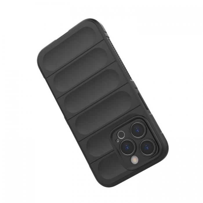 OEM - iPhone 13 Pro Skal Elastic Armored Magic Shield - svart