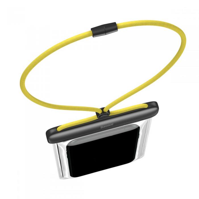 UTGATT5 - Baseus Lets Slip Universal Waterproof Case Grey/Yellow