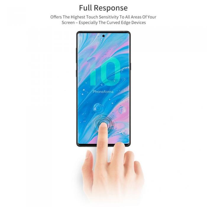 UTGATT5 - T-Max UV Hrdat Glas Galaxy Note 10+ Plus Clear