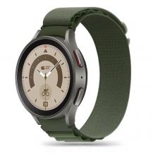 Tech-Protect - Nylonarmband Samsung Galaxy Watch 6 Classic (47mm) - Military Grön