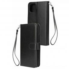 A-One Brand - Elegant Plånboksfodral till iPhone 12 Mini - Svart