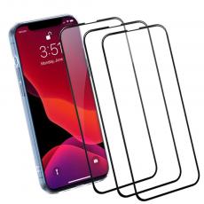 A-One Brand - [3-PACK] Härdat Glas Skärmskydd iPhone 13 Pro Max - Svart