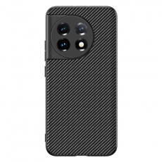 A-One Brand - OnePlus 11 5G Mobilskal Carbon Fiber PU-Läder - Carbon