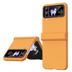 A-One Brand - Galaxy Z Flip 4 Skal Lens Hinge Folding - Orange