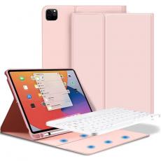 Tech-Protect - Tech-Protect iPad Pro 11 (2020/2021/2022) Fodral och Tangentbord - Rosa