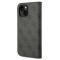 Guess - GUESS iPhone 14 Plus Plnboksfodral 4G Vintage Gold Logo - Svart