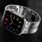 A-One Brand - Apple Watch 2/3/4/5/6/7/SE (42/44/45mm) Armband Race Stainless Steel - Silver
