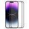 A-One Brand - [2-PACK] iPhone 14 Pro Skrmskydd Hrdat Glas - Svart