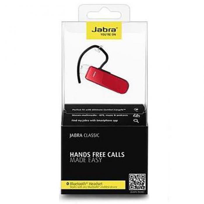 UTGATT5 - Jabra Portabel Hf Bluetooth Classic Red