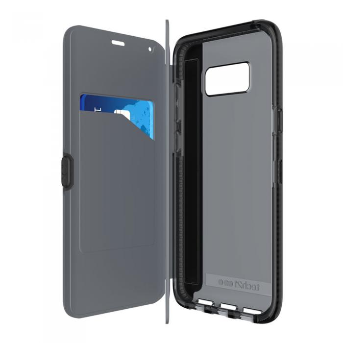 UTGATT5 - Tech21 Evo Wallet Fodral till Samsung Galaxy S8 Plus - Svart