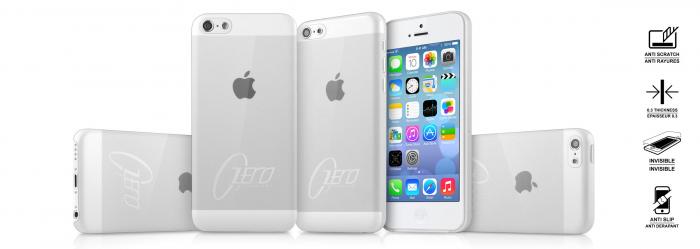 ItSkins - ITSkins Zero 3 Skal till Apple iPhone 5C (Clear) + Skrmskydd