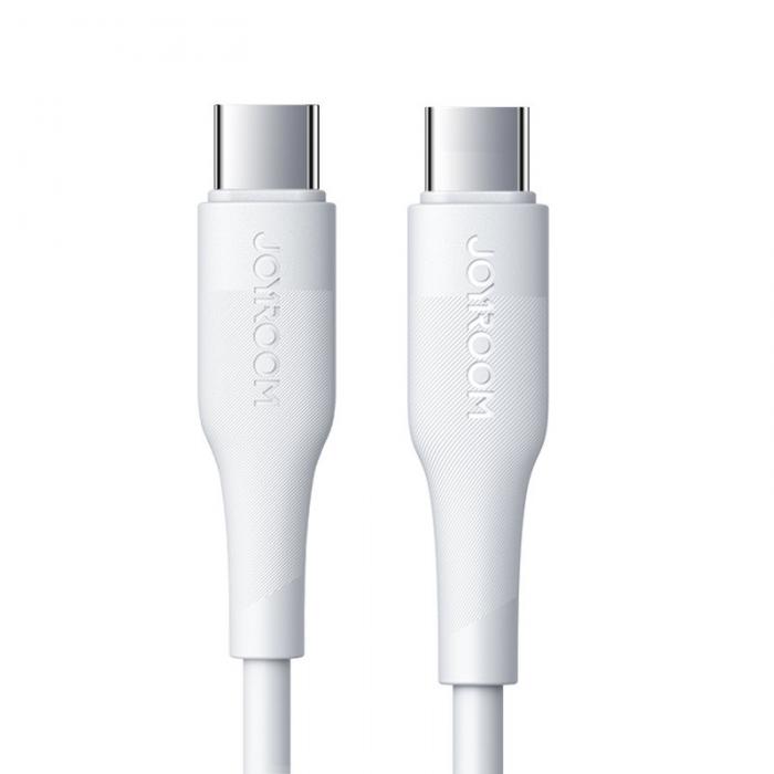 UTGATT5 - Joyroom Kabel USB-C 60W 3A 0.25m - Vit