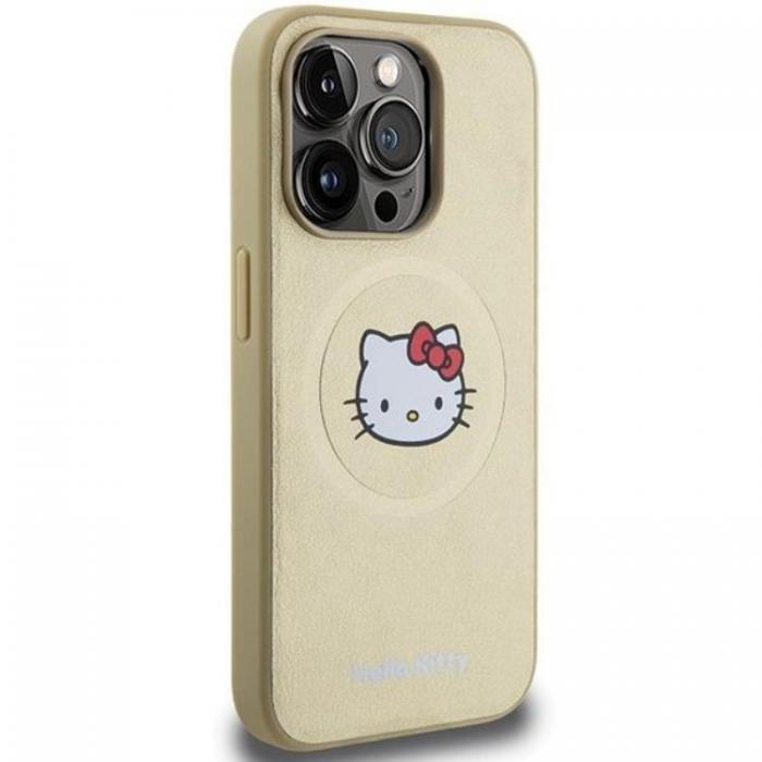 Hello Kitty - Hello Kitty iPhone 15 Pro Mobilskal Magsafe Lder Kitty Head